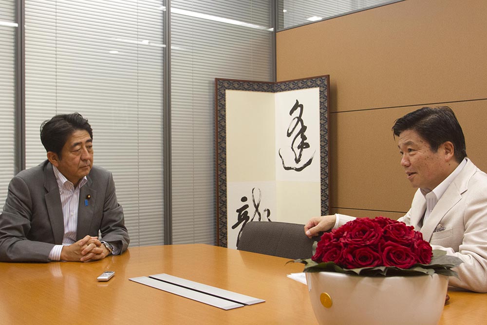 安倍先生対談